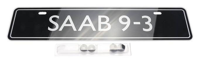 SAAB Vanity Plate (Saab 9-3) 0263491